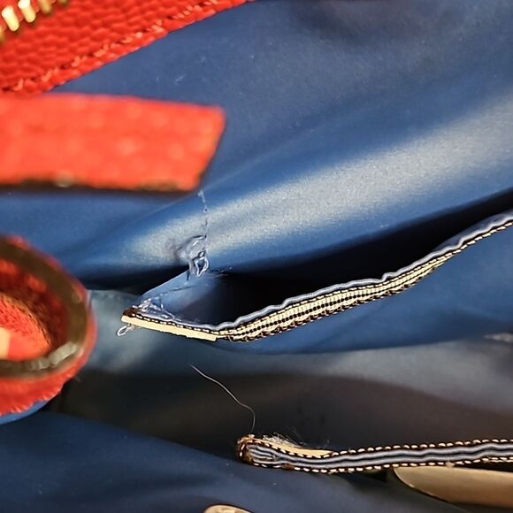 Henri Bendel Orange Tote Shoulder Bag - Picture 7 of 16